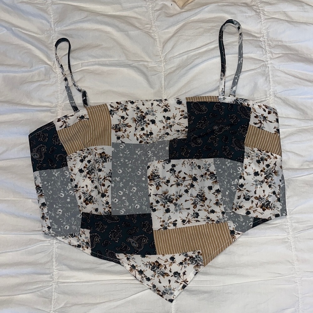Bandana crop top
